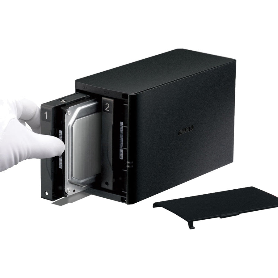 Small Form Factor NAS - Buffalo LinkStation 2-Bay Desktop 4TB with RAID | TecISoft LS220D0402B