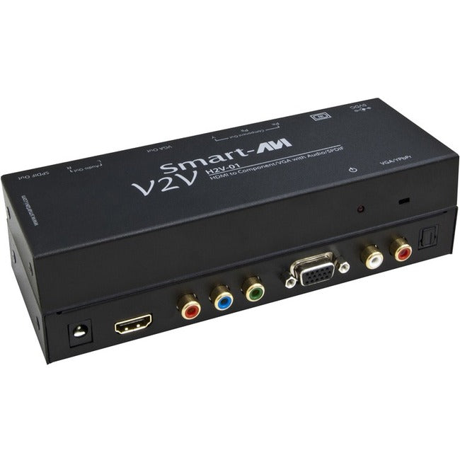 Smart Audio Video Innovation V2V-H2V-01S HDMI Component VGA Converter - Stereo Audio Signal Converter | Tecisoft