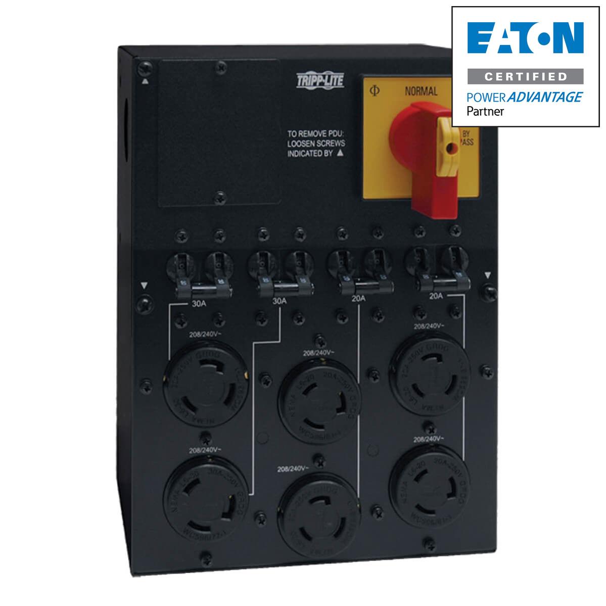 Smart Power Distribution Unit - Manual Bypass PDU for SmartOnline UPS | Tripp Lite SUPDMB710