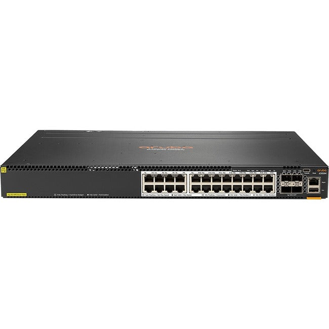 Smart Rate PoE Switch - Aruba 6300M 24-Port Enterprise Switch | TecISoft JL660A