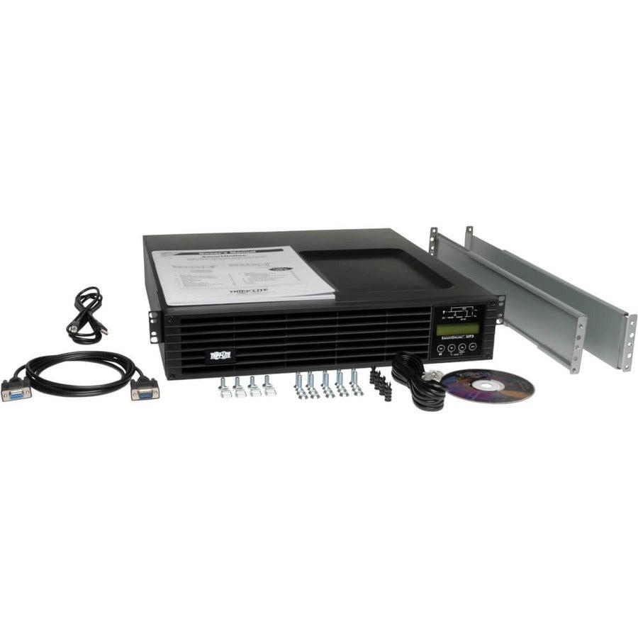 Smart UPS 2200VA - Double-Conversion Rack Mount UPS | Tripp Lite SU2200RTXLCDN