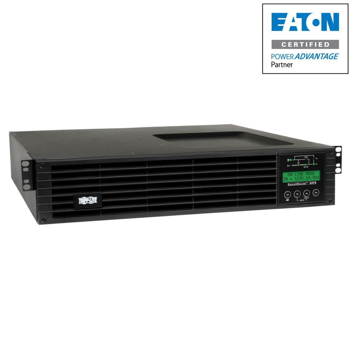 Smart UPS 2200VA - Double-Conversion Rack Mount UPS | Tripp Lite SU2200RTXLCDN