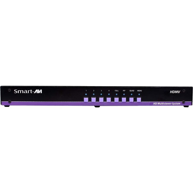Smartavi 4-Port Hdmi, Real-Time Multiviewer With Pip/Dual/Quad/Full Modes