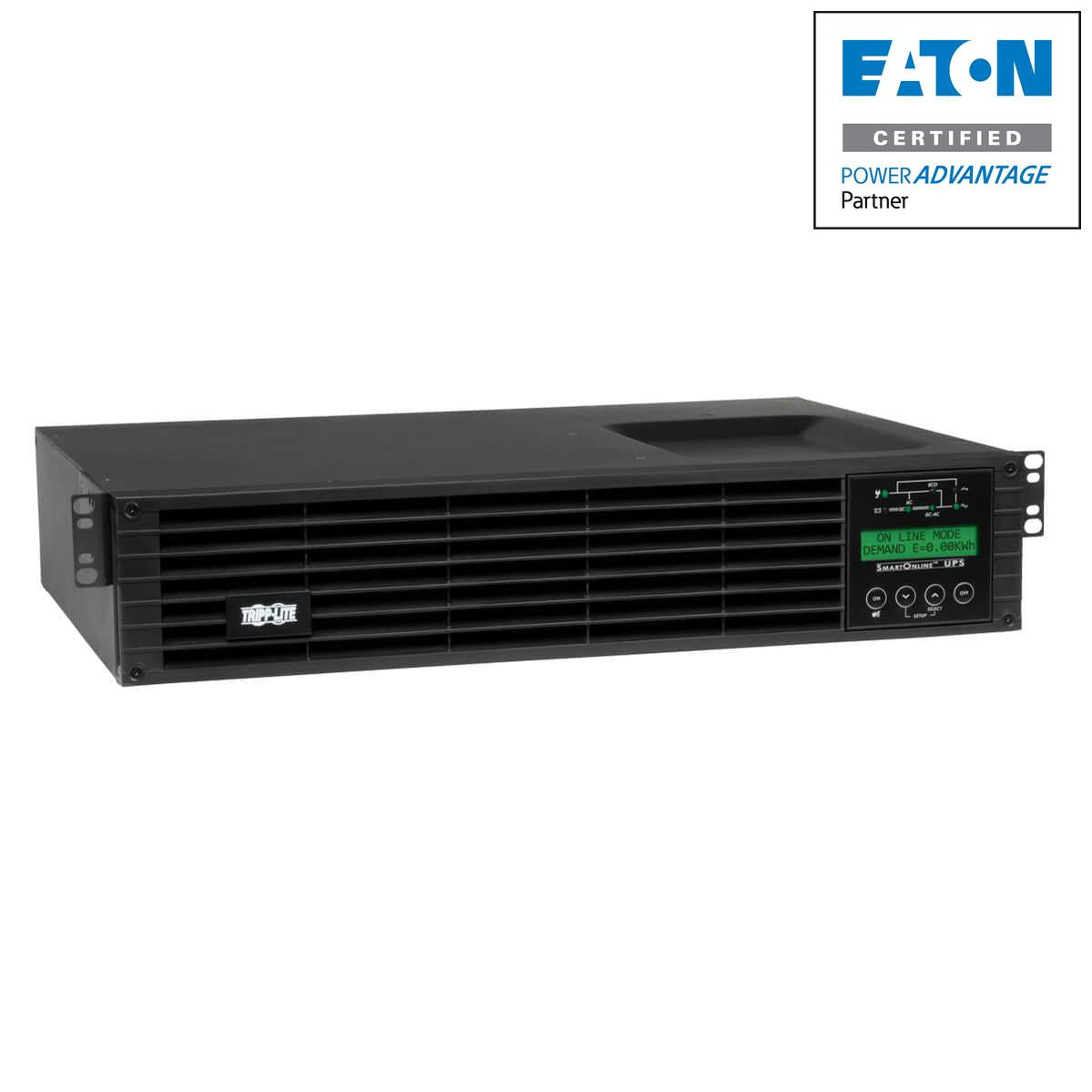 SmartOnline 750VA 675W 120V Double-Conversion Sine Wave UPS, 2U Rack/Tower SU750RTXLCD2U