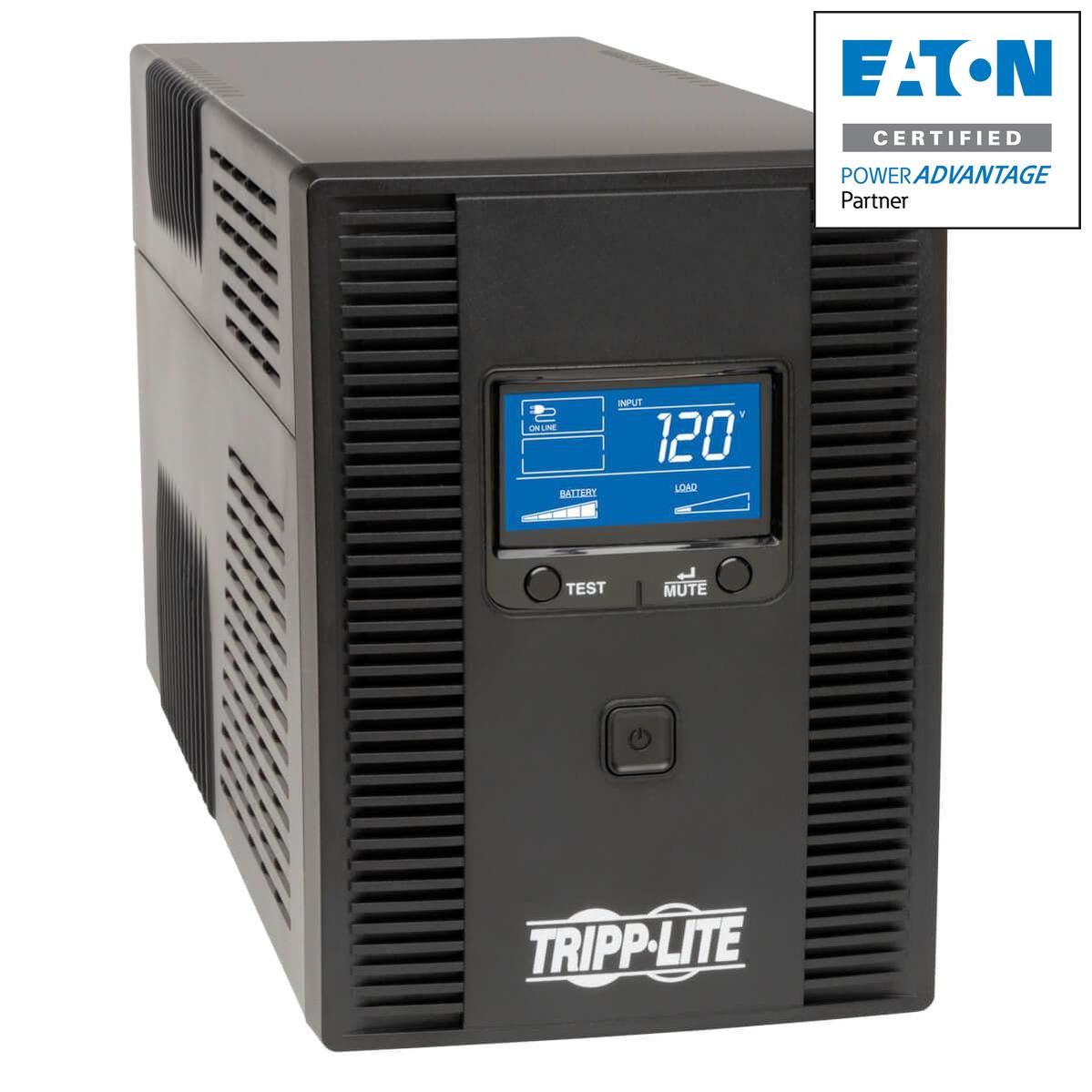 SmartPro Line-Interactive UPS - 1500VA Smart UPS LCD Display | Tripp Lite by Eaton SMART1500LCDT