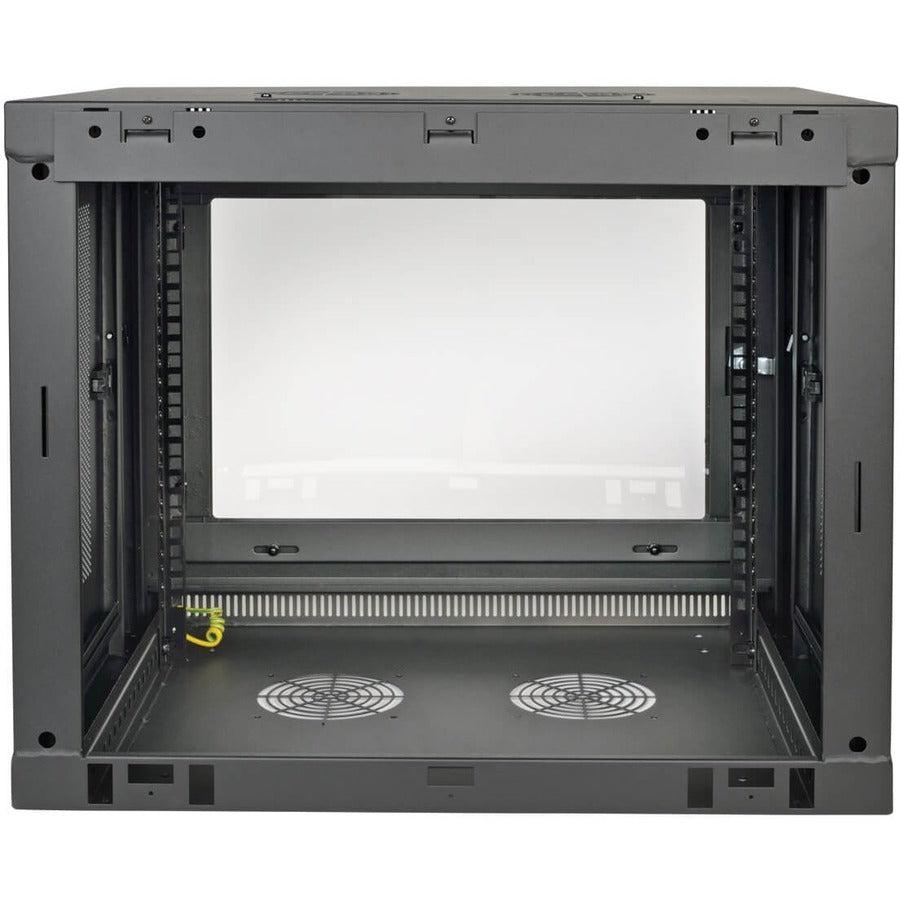 SmartRack 9U Low-Profile Wall-Mount Mini Rack Enclosure SRW9UG