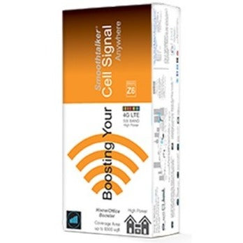 Smoothtalker Stealth Z6 65dB 4G LTE High Power 6 Band Cellular Signal Booster Kit BBUZ665GBO