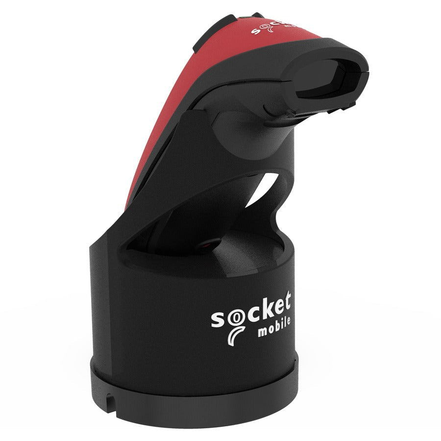 Socket Mobile DuraScan&reg; D730, Laser Barcode Scanner, Red & Charging Dock CX3778-2538