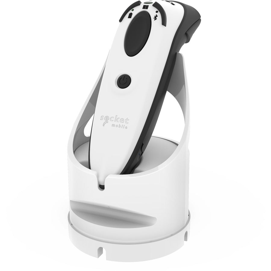 Socket Mobile DuraScan&reg; D730, Laser Barcode Scanner, White & Charging Dock CX3779-2539