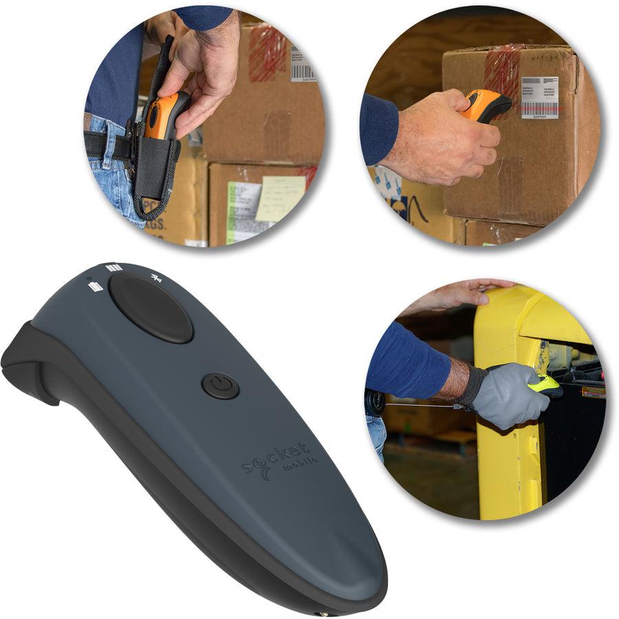 Socket Mobile DuraScan D730, 1D Laser Barcode Scanner, Gray, 50 Bulk (No Acc Incl) CX3370-1715