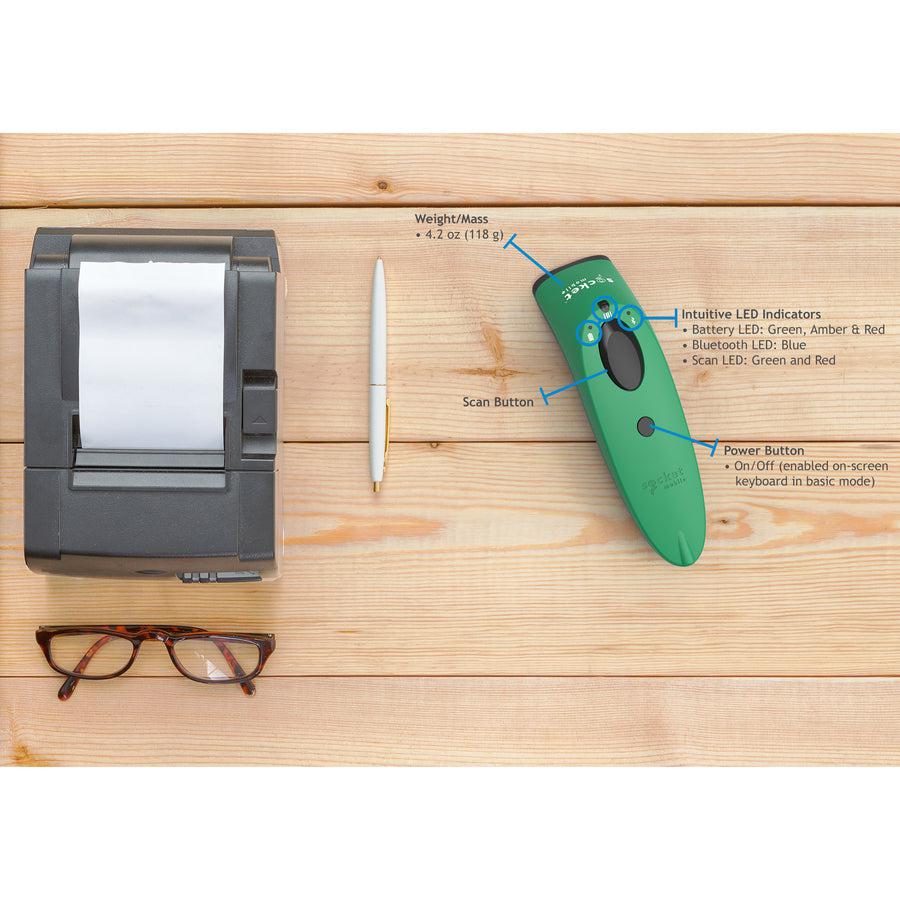 SocketScan&reg; S700, 1D Imager Barcode Scanner, Green - 50 Pack CX3396-1854