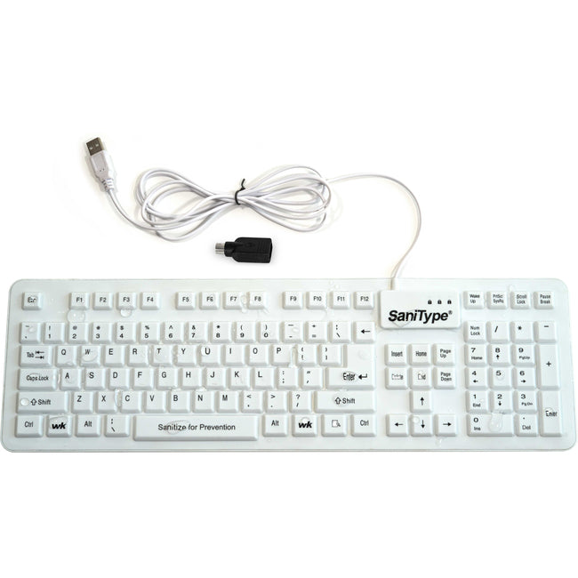 Soft-Touch Comfort Hygienic Washable Keyboard Usb