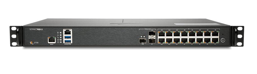 Sonicwall Nsa 2700 Hardware Firewall 1U 5500 Mbit/S