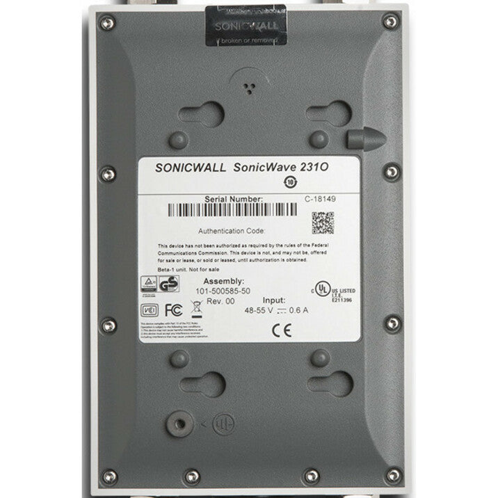 SonicWall SonicWave 231o IEEE 802.11ac 1.24 Gbit/s Wireless Access Point - TAA Compliant 02-SSC-2114