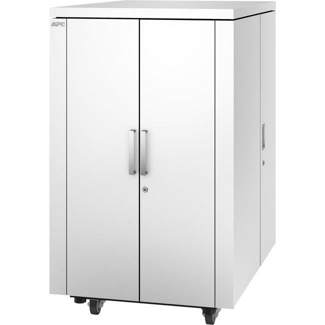 Soundproof Server Rack Enclosure - 24U NetShelter CX Office Quiet Cabinet | APC AR4024SPX432