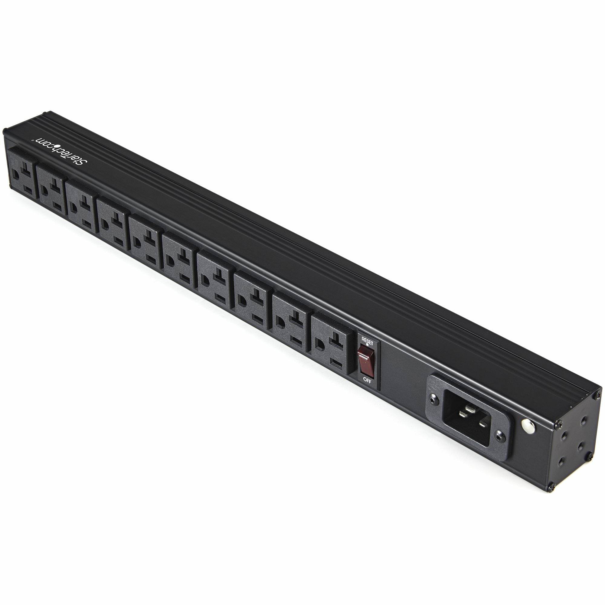 StarTech 10 Outlet Rack Mount Power Strip 1U - Power Distribution Unit | 16 Amp RKPW101920