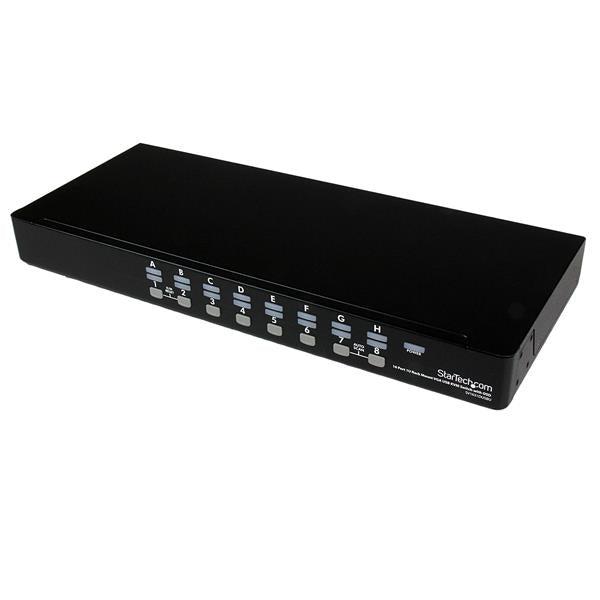 StarTech SV1631DUSBU 16 Port USB KVM Switch - Rackmount Server Management | TecISoft