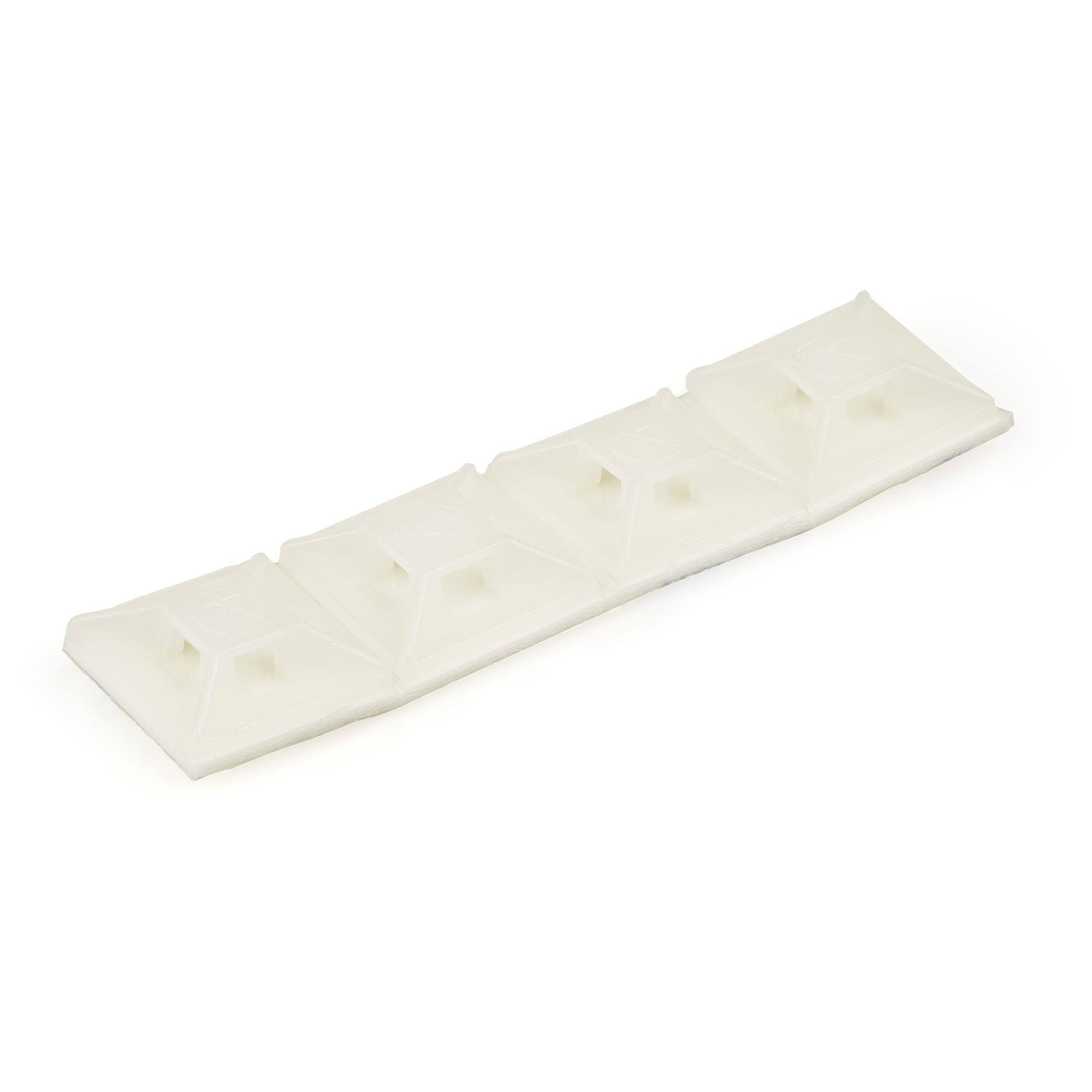Startech.Com 100 Pack Cable Tie Mounts With Adhesive Tape For 0.13 In. (3.2 Mm) Wide Ties -
