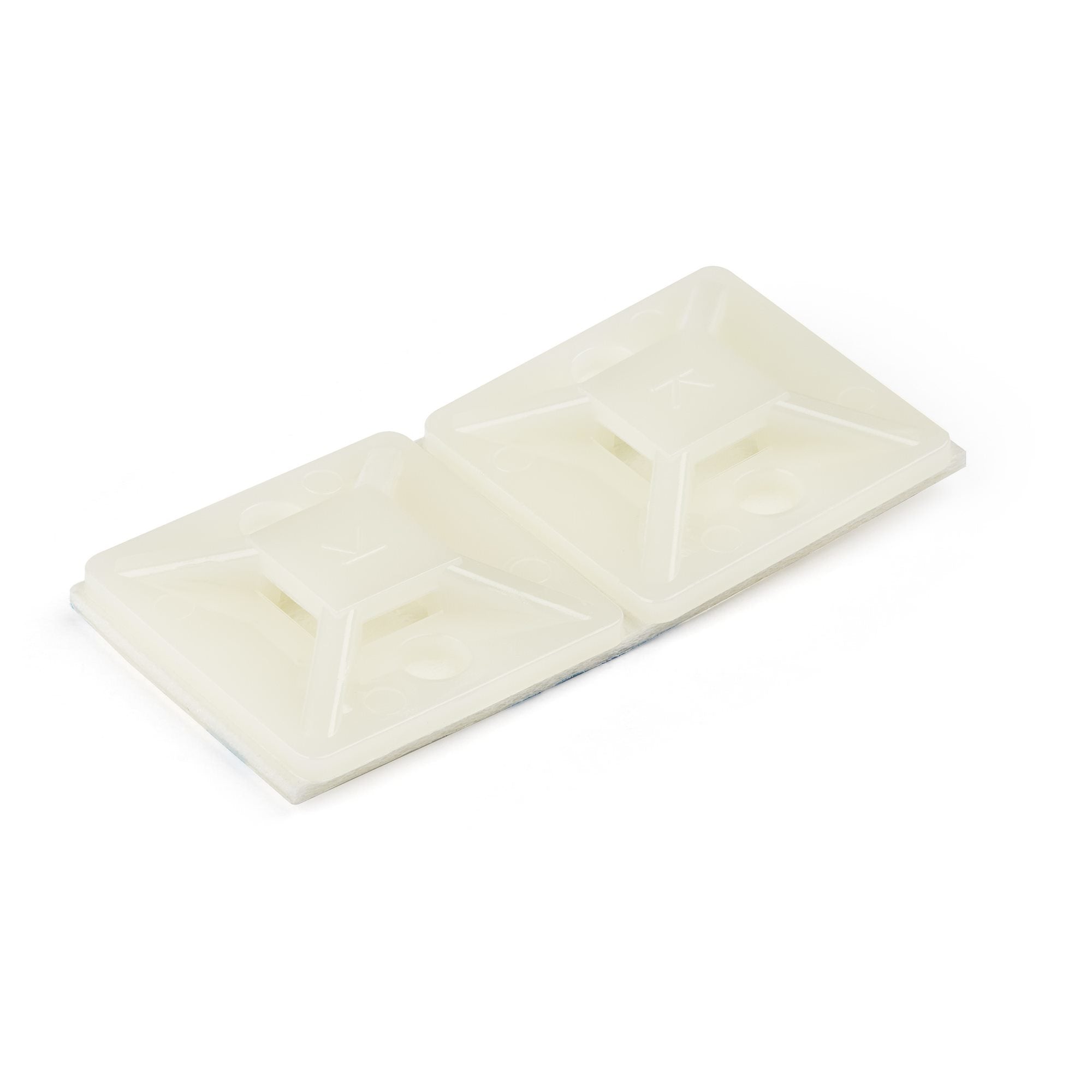 Startech.Com 100 Pack Cable Tie Mounts With Adhesive Tape For 0.18 In. (4.6 Mm) Wide Ties -