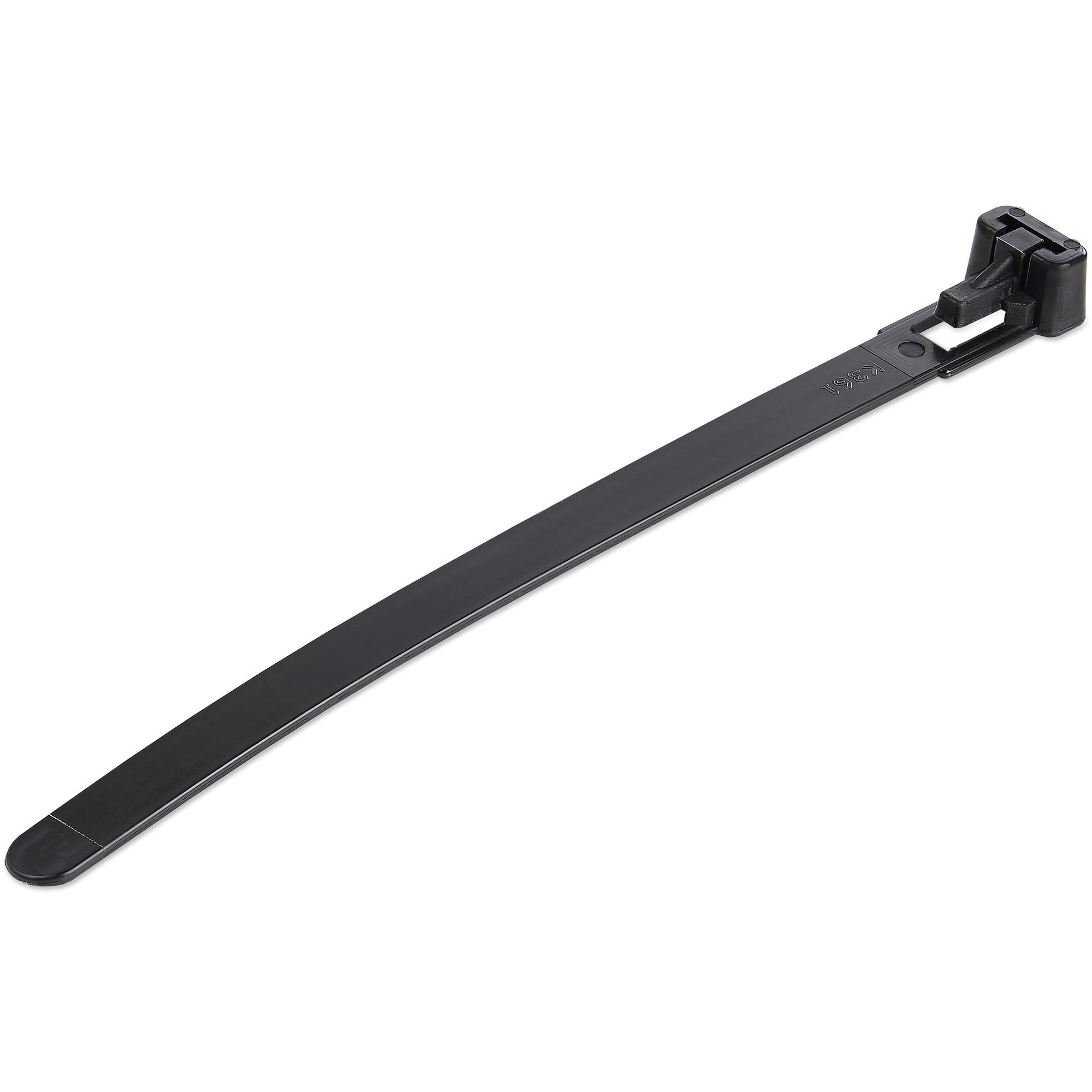 Startech.Com 1000 Pack 5" Reusable Cable Ties - White Black Releasable Nylon/Plastic Zip Tie -