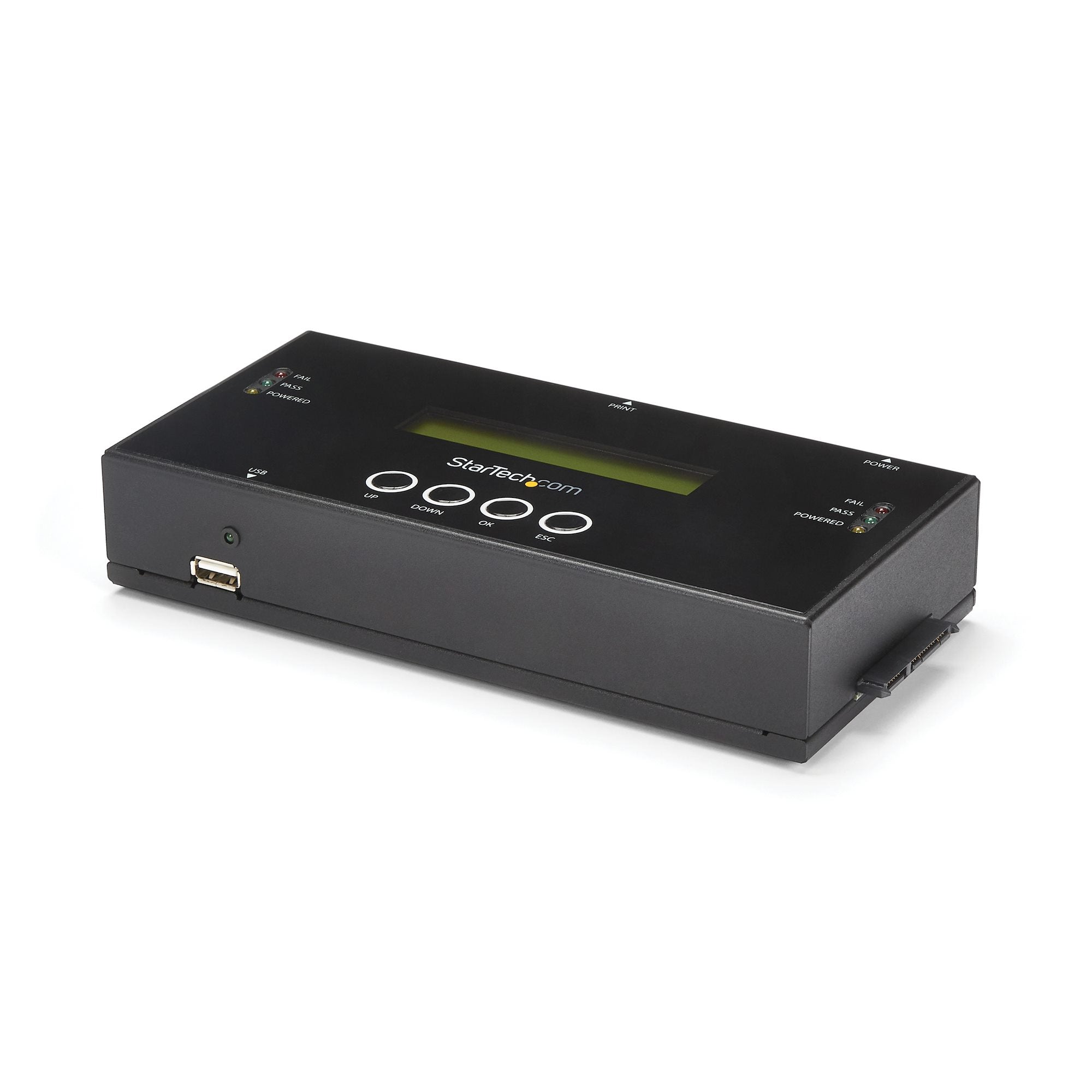 Startech.Com 1:1 Standalone Hard Drive Duplicator And Eraser For 2.5" / 3.5" Sata And Sas Drives