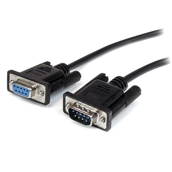 Startech.Com 1M Black Straight Through Db9 Rs232 Serial Cable - M/F