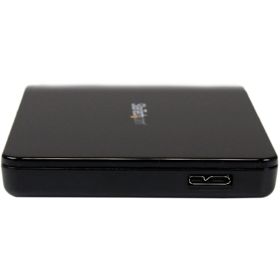 StarTech.com 2.5 USB-C Hard Drive Enclosure &acirc;&euro;" USB 3.1 Type C &acirc;&euro;" Tool-less &acirc;&euro;" External Hard Drive Case &acirc;&euro;" SSD USB C HDD Enclosure" S251BPU31C3
