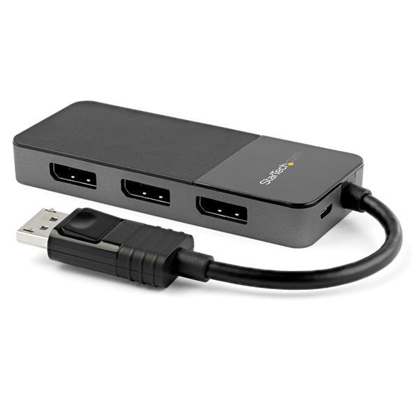 Startech.Com 3 Port Multi Monitor Adapter - Displayport 1.4 To 3X 4K Displayport Video Splitter -