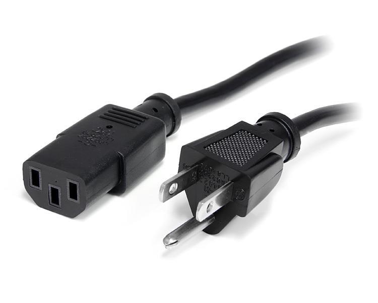 Startech.Com 3 Ft 14Awg Computer Power Cord - Nema5-15P To C13