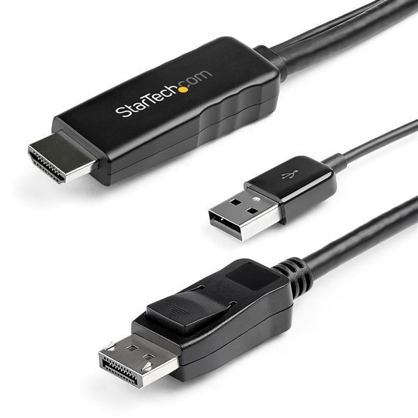 Startech.Com 3 M (9.8 Ft.) Hdmi To Displayport Cable - 4K 30Hz