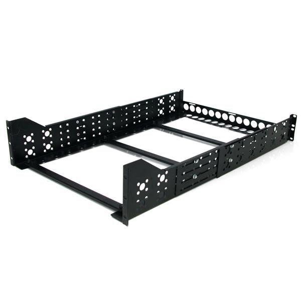 Startech.Com 3U Fixed 19" Adjustable Depth Universal Server Rack Rails