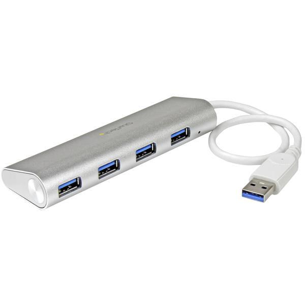 Startech.Com 4-Port Portable Usb 3.0 Hub With Built-In Cable