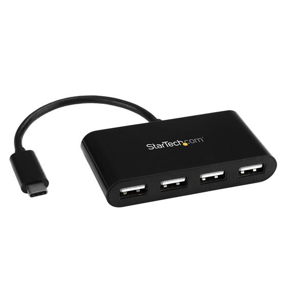 Startech.Com 4-Port Usb-C Hub - Mini Hub - Usb-C To 4X Usb-A - Usb 2.0