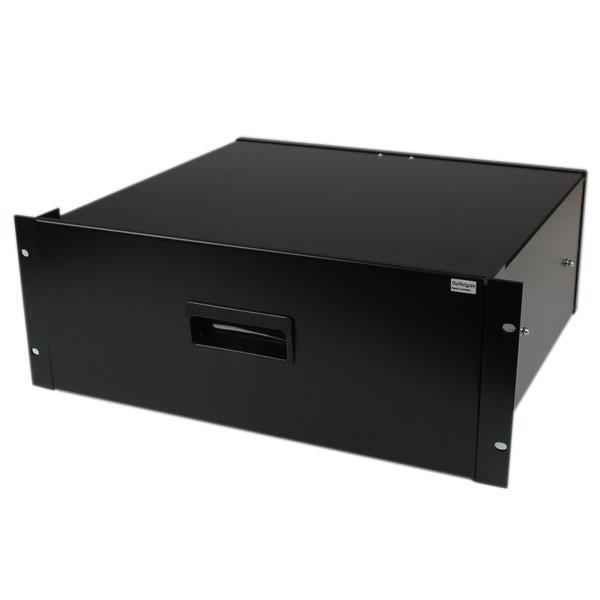 Startech.Com 4U Black Steel Storage Drawer For 19In Racks And Cabinets