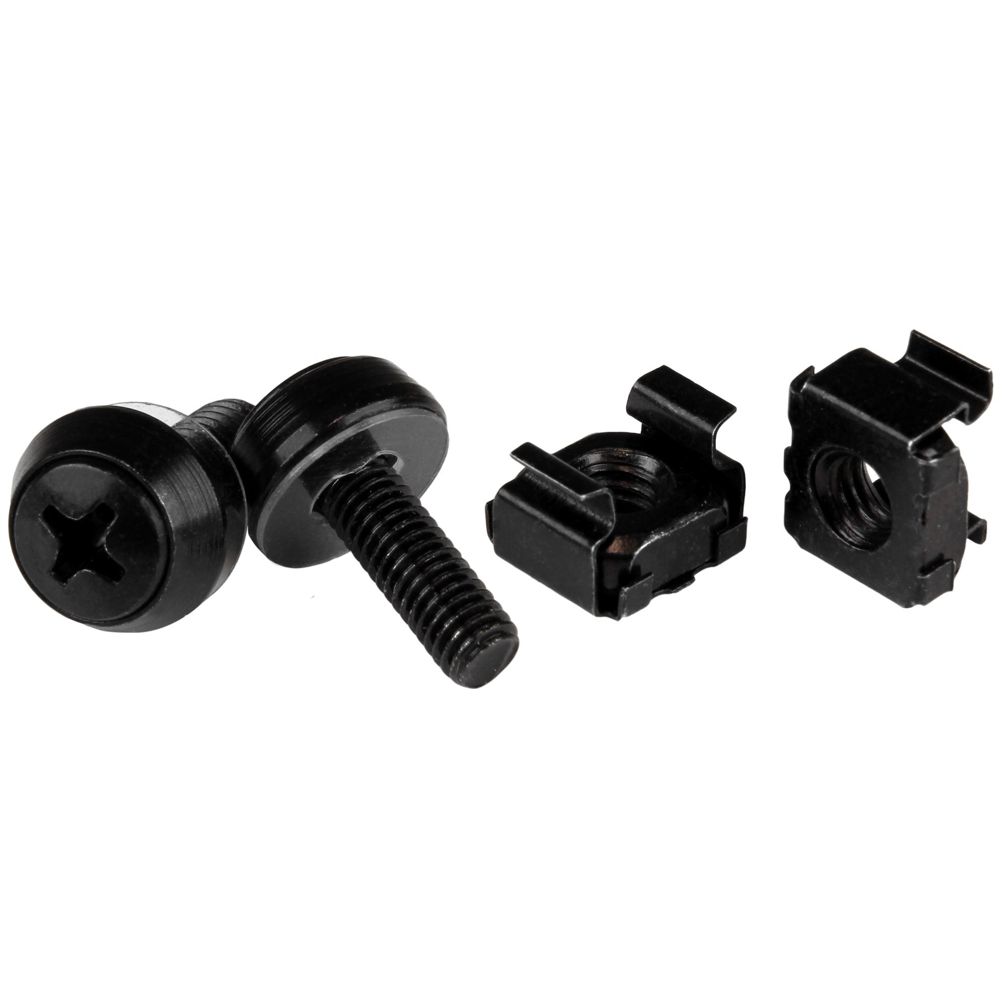Startech.Com 50 Pack 10-32 Server Rack Cage Nuts And Screws W/Washers - Rack Mount Hardware Kit -