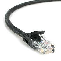 Startech.Com 50 Ft Black Snagless Category 5E (350 Mhz) Utp Patch Cable Networking Cable 15.24 M