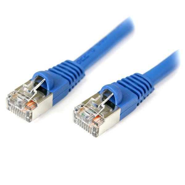 Startech.Com 6 Ft Cat5E Blue Snagless Shielded Rj45 F/Utp Cat 5E Patch Cable - 6Ft Patch Cord