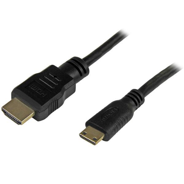 Startech.Com 6 Ft High Speed Hdmi Cable With Ethernet- Hdmi To Hdmi Mini- M/M