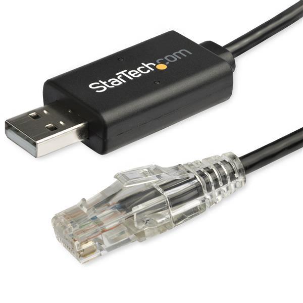Startech.Com 6 Ft. (1.8 M) Cisco Usb Console Cable - Usb To Rj45