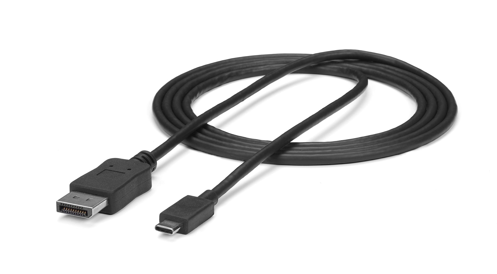Startech.Com 6Ft/1.8M Usb C To Displayport 1.2 Cable 4K 60Hz - Usb-C To Dp Adapter Hbr2 - Usb Type-C Dp Alt Mode To Dp Monitor Video Cable - Limited Stock, See Similar Item Cdp2Dp2Mbd