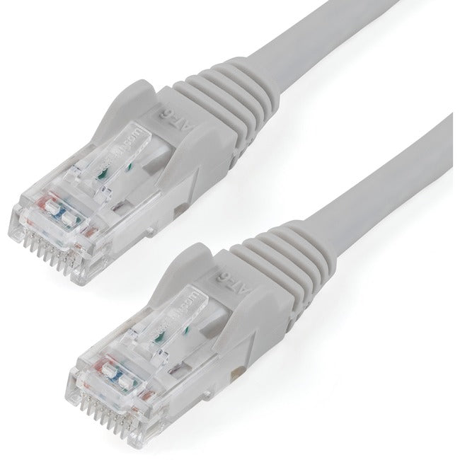 StarTech.com 75ft CAT6 Ethernet Cable - Gray Snagless Gigabit - 100W PoE UTP 650MHz Category 6 Patch Cord UL Certified Wiring/TIA N6PATCH75GR