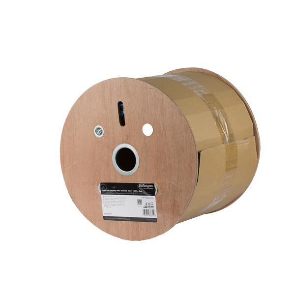 Startech.Com Bulk Cat6A Cable - 1000 Ft. - Solid - Cmr-Rated - Blue