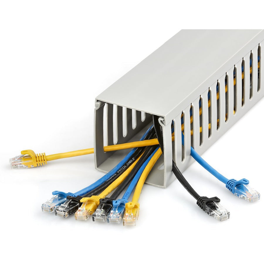 StarTech.com Cable Management Raceway with Cover 3(75mm)W x 3"(75mm)H CBMWD7575