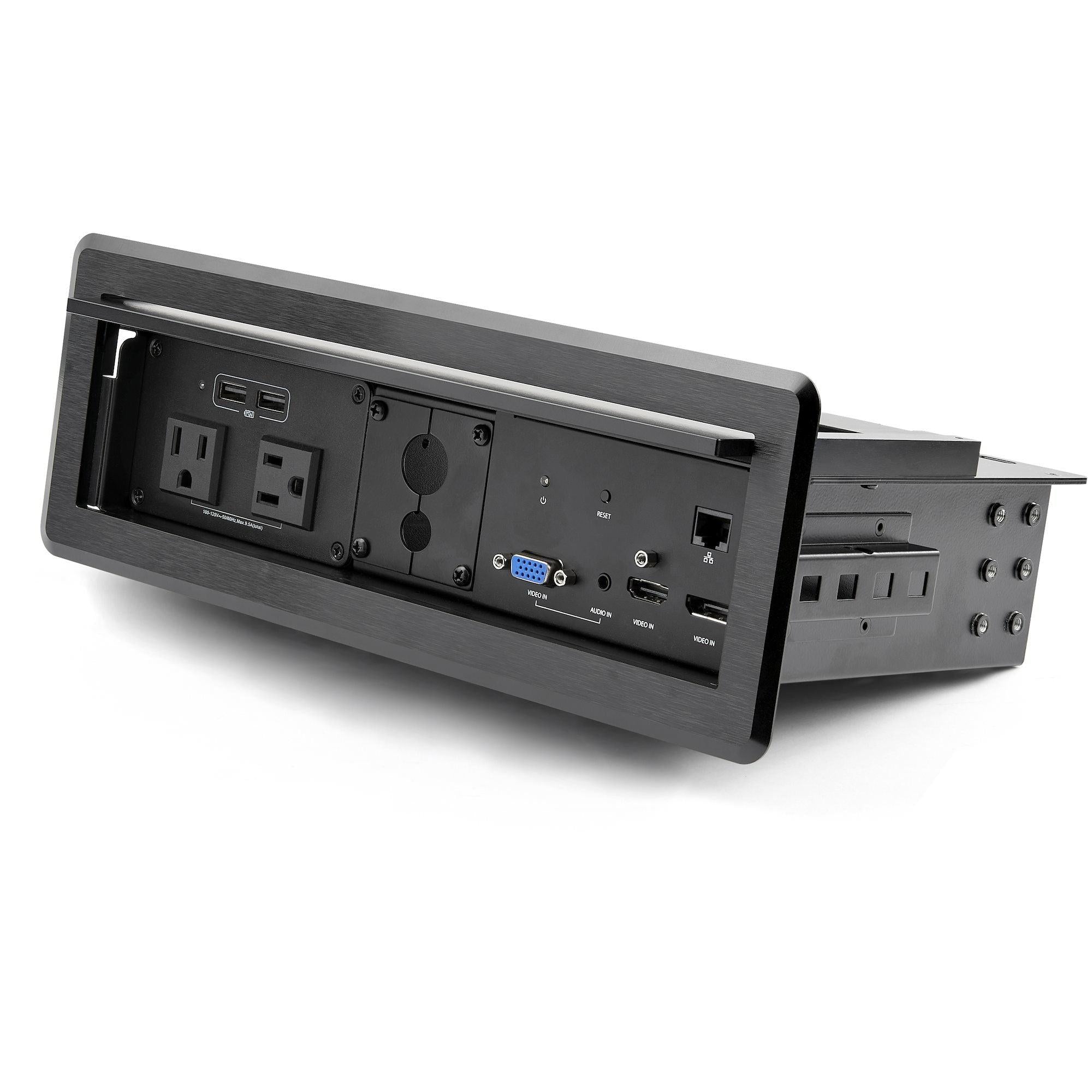Startech.Com Conference Table Box For Av Connectivity & Power/Charging - 4K Hdmi Output With Hdmi,