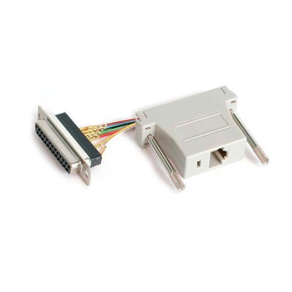 Startech.Com Db25 To Rj45 Modular Adapter - F/F