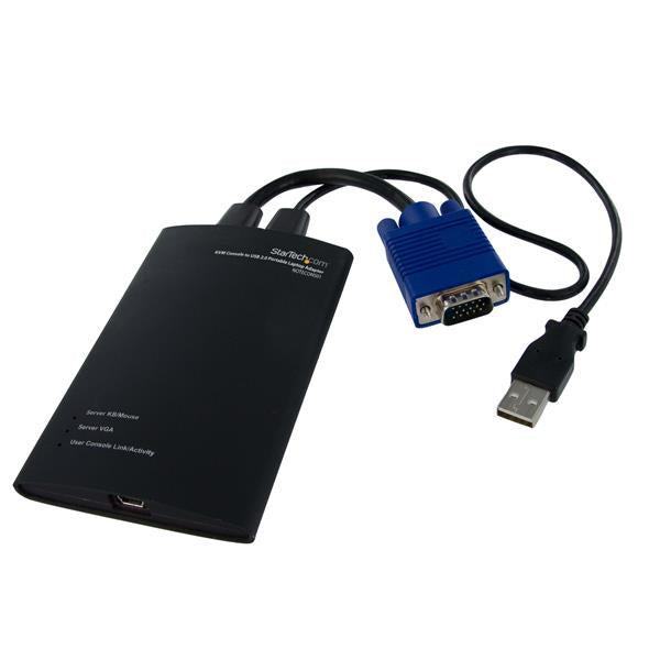 Startech.Com Kvm Console To Usb 2.0 Portable Laptop Crash Cart Adapter