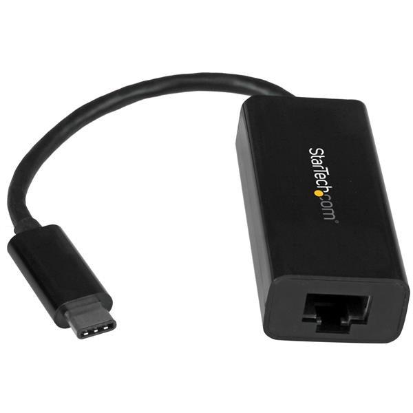 Startech.Com Usb C To Gigabit Ethernet Adapter - Black - Usb 3.1 To Rj45 Lan Network Adapter - Usb