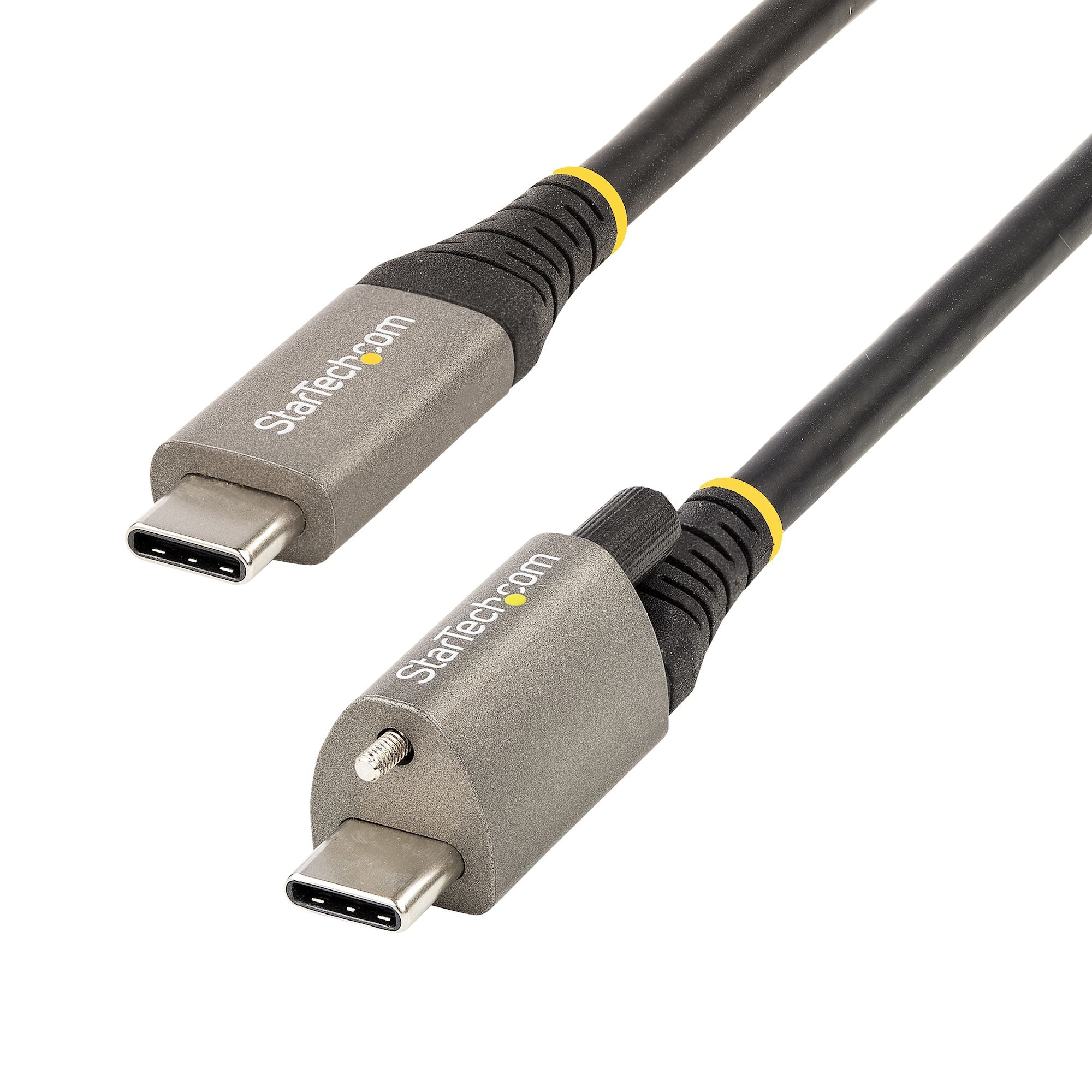 Startech.Com Usb31Cctlkv1M Usb Cable 1 M Usb 3.2 Gen 2 (3.1 Gen 2) Usb C Black, Grey