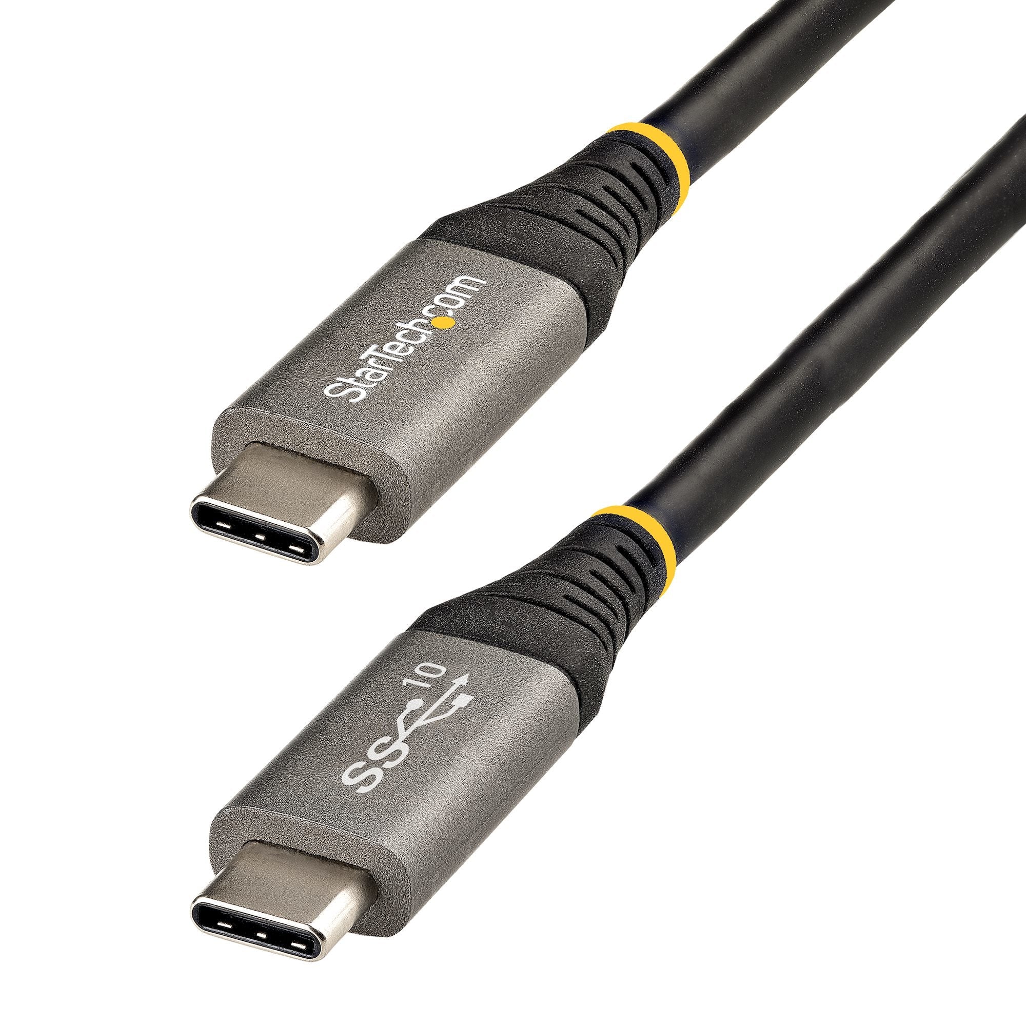 Startech.Com Usb31Ccv1M Usb Cable 1 M Usb 3.2 Gen 2 (3.1 Gen 2) Usb C Black, Grey