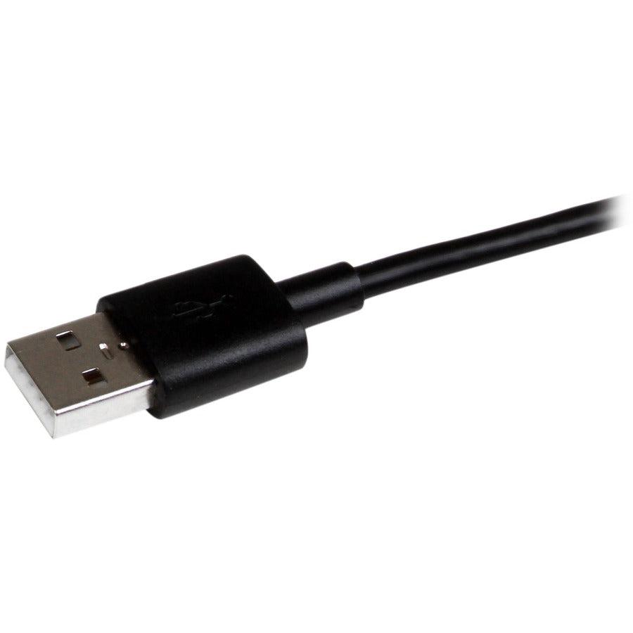 Startech.Com 1 M (3 Ft.) 3 In 1 Charging Cable - Multi Usb To Lightning Or 30-Pin Dock Or
